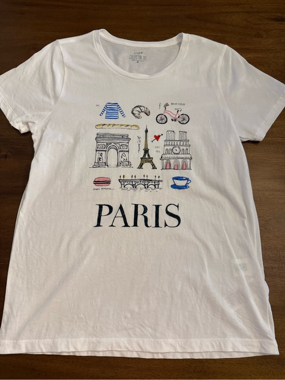 Lot Bundle of 8 J.Crew Collector Tee’s Shirts Women’s Size Medium - Picture 6 of 6